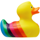 Rainbow Dreams Luxury Duck